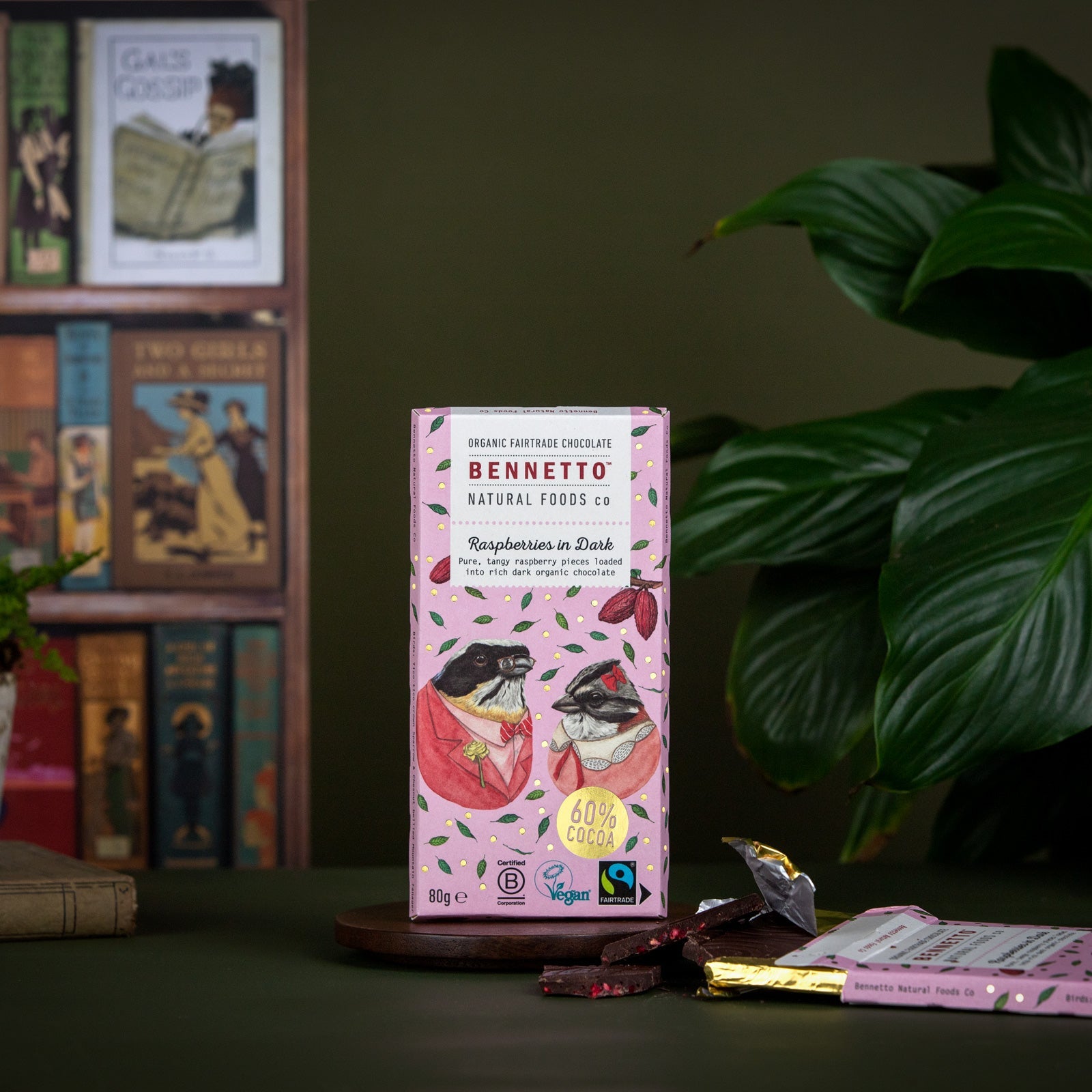 Raspberries in Dark -  Pack of 3, 6 or 12 bars