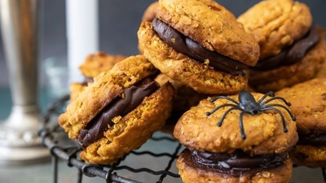 Pumpkin Oat Cookies with Gnash Centre